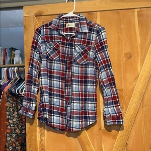 Women’s Plaid Button Down